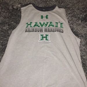 University of Hawaii muscle tee
